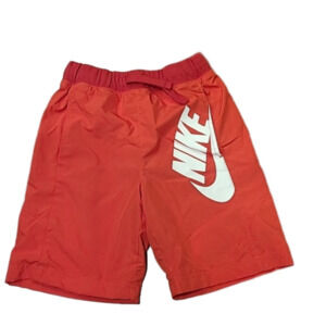 Nike Red Logo Standard Fit Shorts Size S NWOT